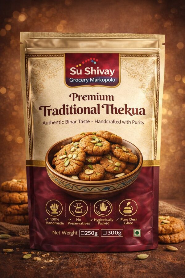 Premium Traditional Thekua - Authentic Bihar Taste - Handcrafted with Purity